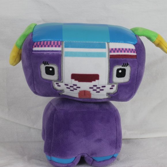 Ty Beanie Boos Widget the Lego Purple Dog Legoland Exclusive 2019 9" Tall - Picture 6 of 10